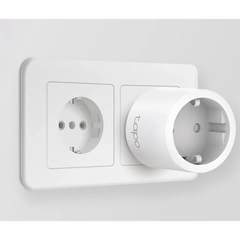 TP-Link Sterkstrøm|Tapo P115 Smart Wifi-fjernstrømbryter med energimåling 1-pk.