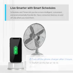 TP-Link Sterkstrøm|Tapo P115 Smart Wifi-fjernstrømbryter med energimåling 1-pk.
