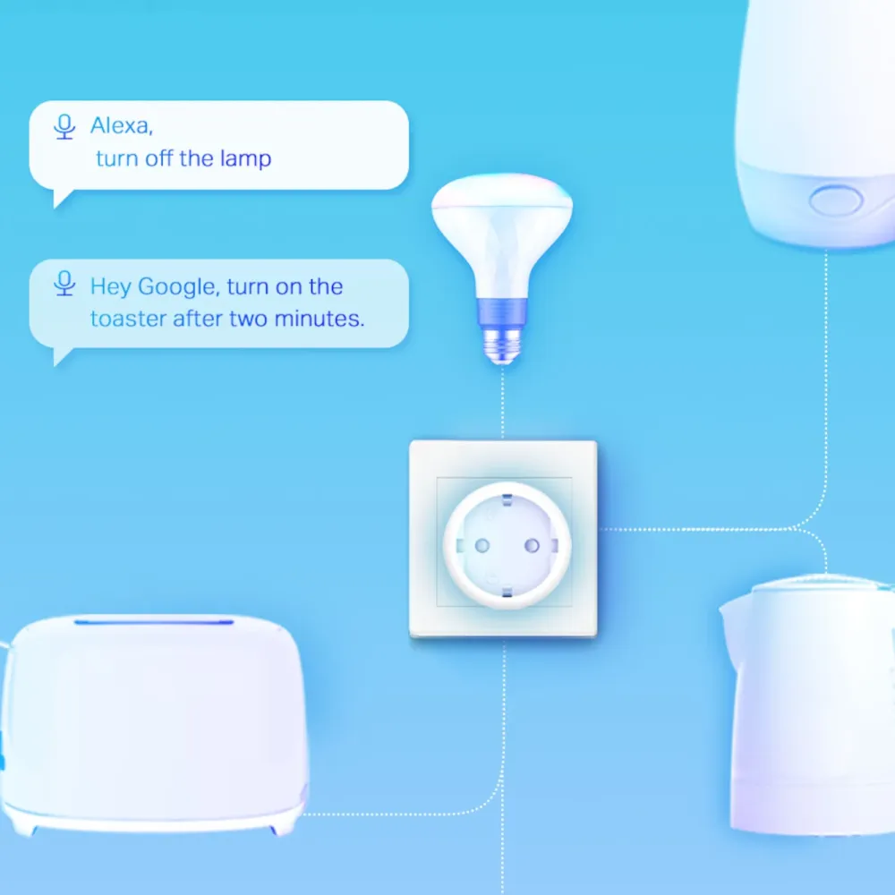 TP-Link Sterkstrøm|Tapo P115 Smart Wifi-fjernstrømbryter med energimåling 1-pk.