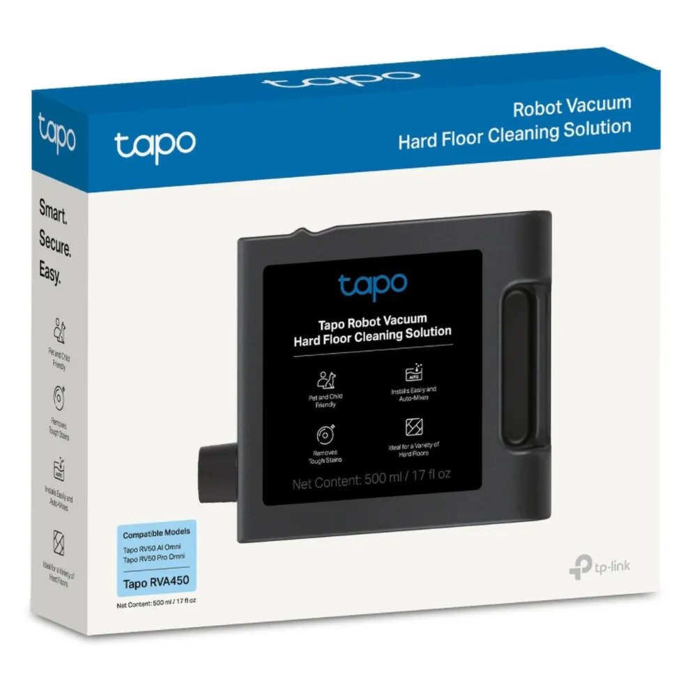 TP-Link Rengjøring|Robotstøvsuger|Tapo RVA450 rengjøringsmiddel for robotstøvsuger 500 ml