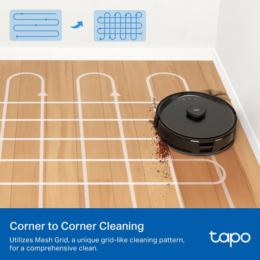 TP-Link Rengjøring|Robotstøvsuger|Tapo RV30 Max Robotstøvsuger