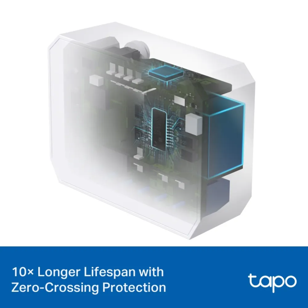 TP-Link Fjernstrømbryter|Smarte Sensorer|Tapo S110E Smart Switch-modul Wifi, Bluetooth, Matter