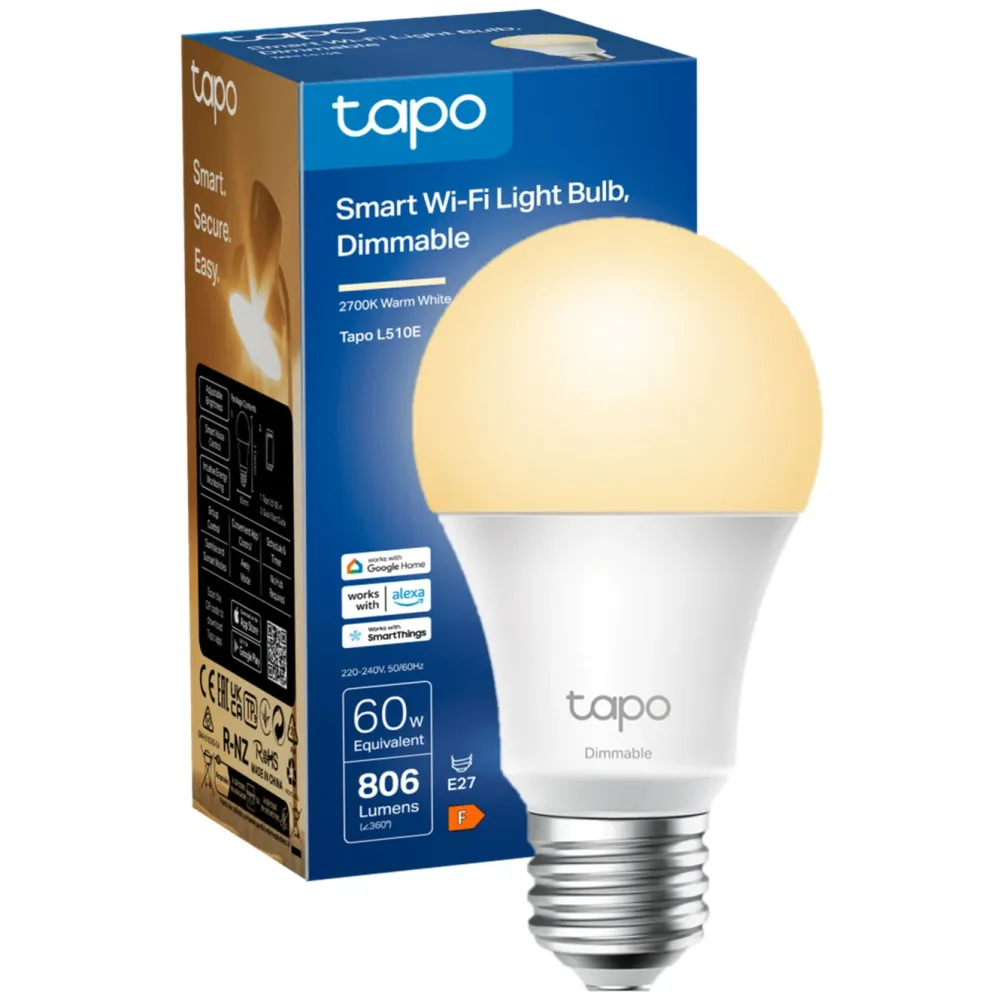 TP-Link Smart Belysning|Smart Belysning|Tapo Smart wifi LED-pære