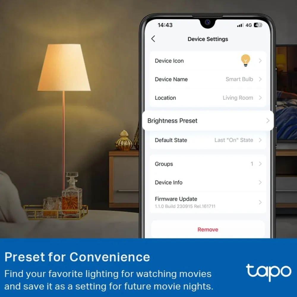 TP-Link Smart Belysning|Smart Belysning|Tapo Smart wifi LED-pære