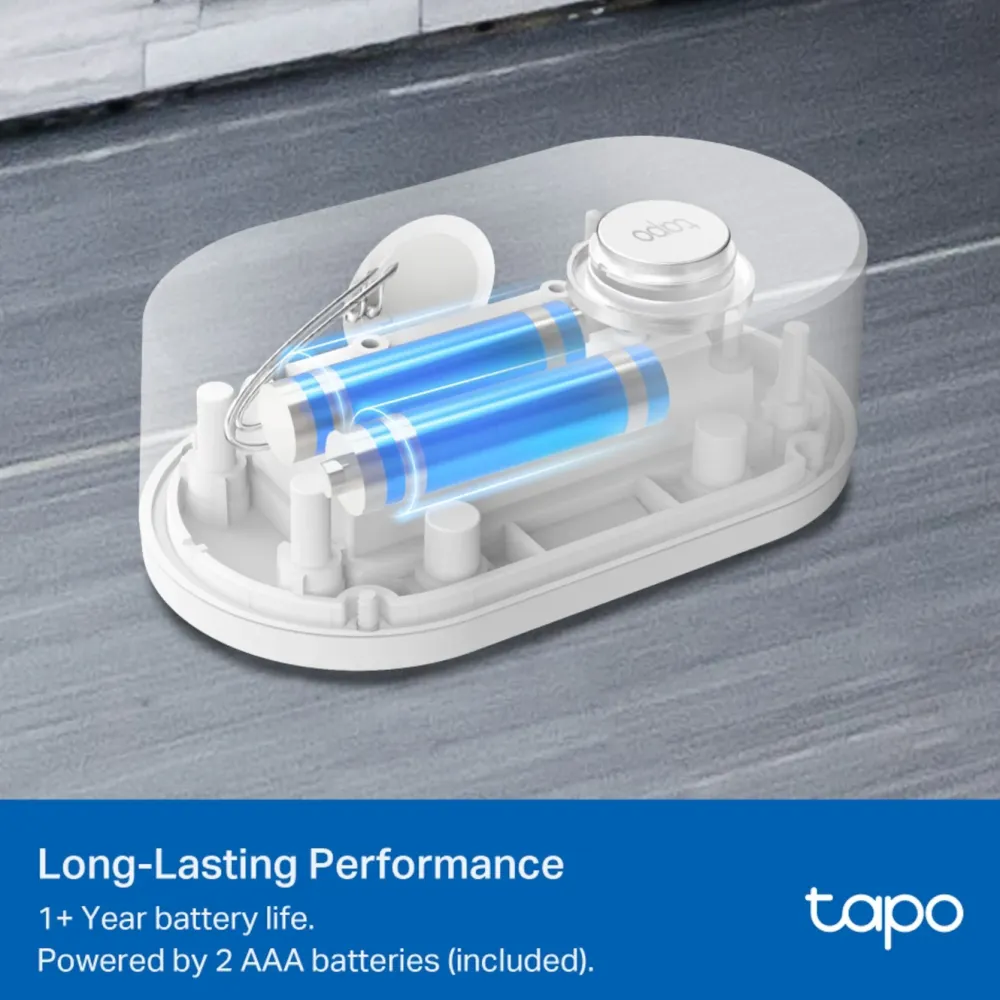 TP-Link Alarmsystemer|Skimmingsbeskyttelse|Tapo T300 Lekkasjedetektor