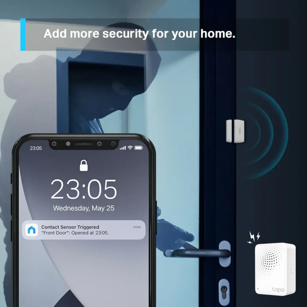 TP-Link Smarte Alarmer|Smarte Sensorer|Tapo T110 Magnetsensor