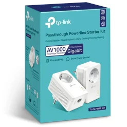 TP-Link Mobilt Bredbånd Og Rutere|Nettverkskabler|TL-PA7017P KIT Homeplug 1 Gb/s 2-pk.