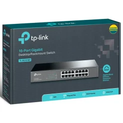 TP-Link Kablet Nettverk|TL-SG1016D 16-Port Gigabit Switch