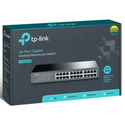 TP-Link Kablet Nettverk|TL-SG1024D 24-Port Gigabit Switch