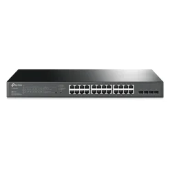 TP-Link Kablet Nettverk|TL- SG2428P Administrerbar gigabitswitch - 28 porter med 24 porter PoE+