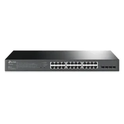 TP-Link Kablet Nettverk|TL- SG2428P Administrerbar gigabitswitch - 28 porter med 24 porter PoE+