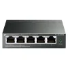 TP-Link Mobilt Bredbånd Og Rutere|Nettverkskabler|TL-SG105PE Administrerbar gigabitswitch 5 porter PoE+
