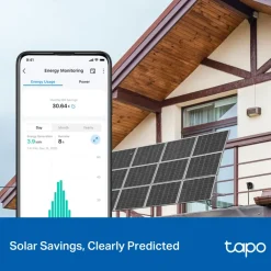 TP-Link Biltilbehør|Batterier|Tapo P410M smart wifi-plugg med energimåling 3680 W