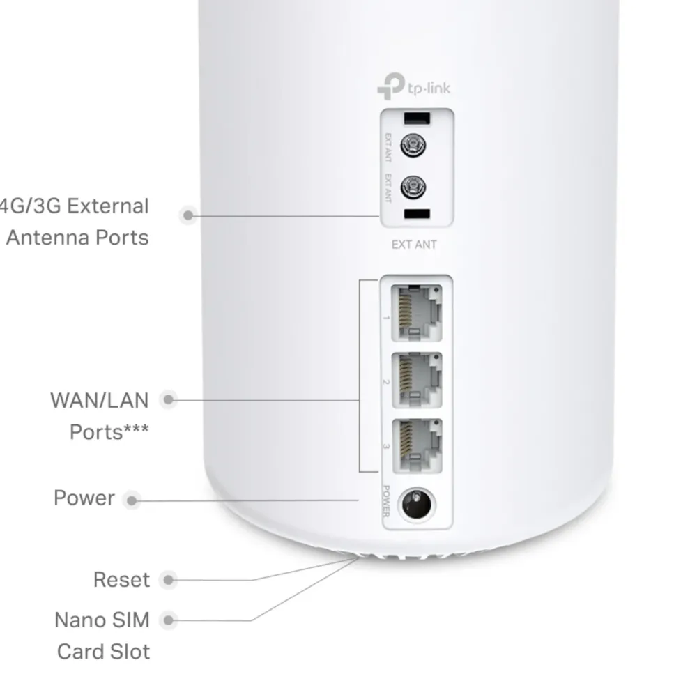 TP-Link Mesh|Mobilt Bredbånd Og Rutere|X10-4G 4G+-ruter AX1500