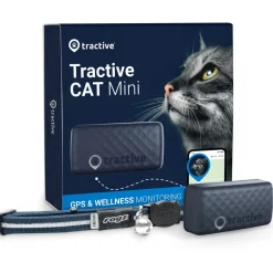 Tractive Fritid|Gps|CAT Mini – GPS-tracker og helseovervåking for katt