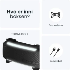 Tractive Fritid|Droner|DOG 6 – GPS-hundehalsbånd og helseovervåking