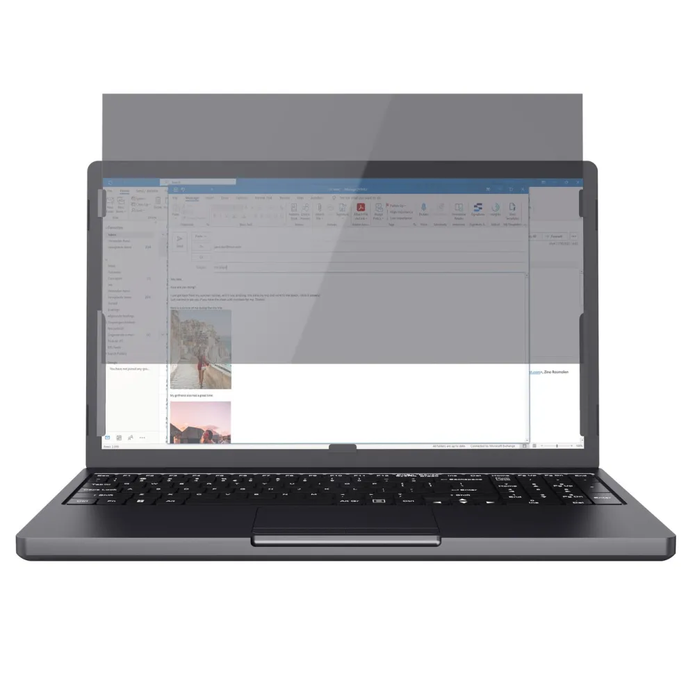 Trust Tilbehør Til Bærbar Pc|Privacy Filter for laptop 15,6"