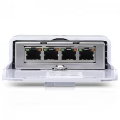 Ubiquiti Kablet Nettverk|NanoSwitch N-SW POE-switch for utendørsbruk