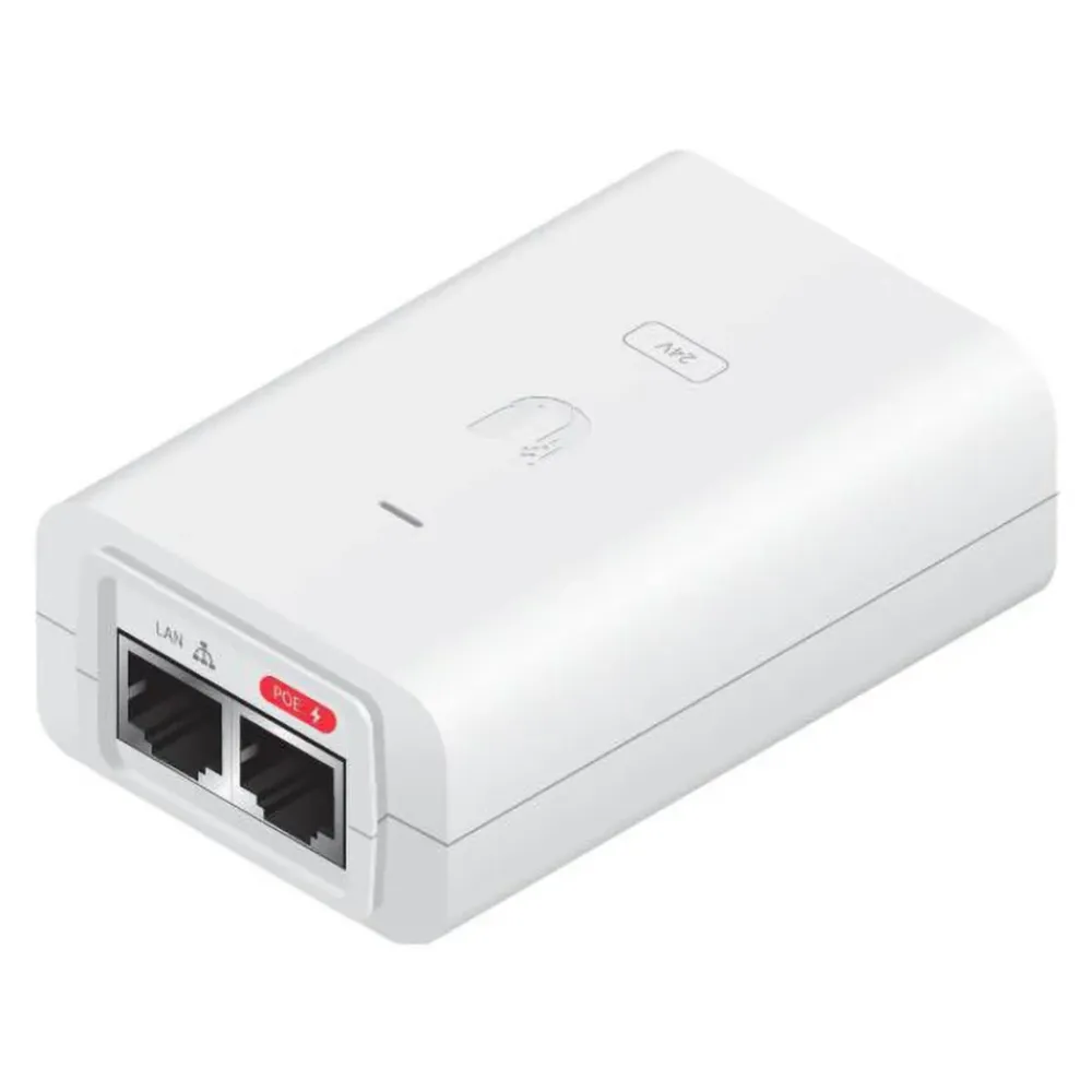 Ubiquiti Tilbehør Og Installasjon|PoE injektor 24V - 12W
