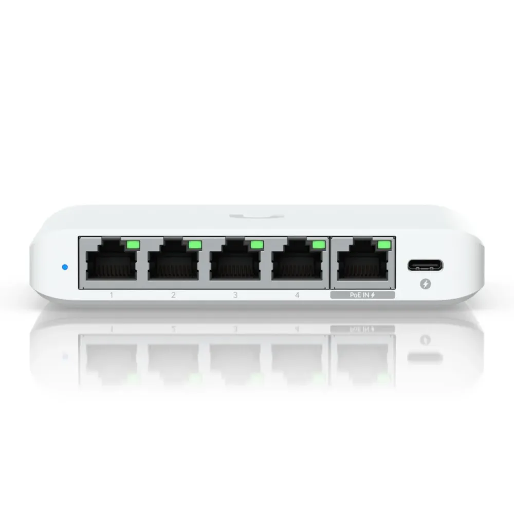 Ubiquiti Kablet Nettverk|Switch Flex Mini 2.5G 5P