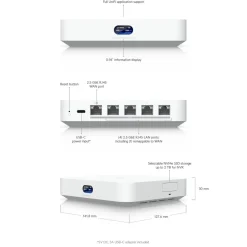 Ubiquiti Wifi-Forsterker|Mobilt Bredbånd Og Rutere|UCG-Max Cloud Gateway Max
