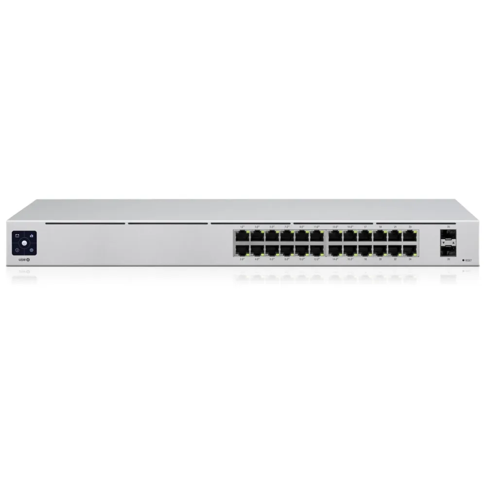 Ubiquiti Kablet Nettverk|UniFi Standard 24 PoE-svitsj 95 W