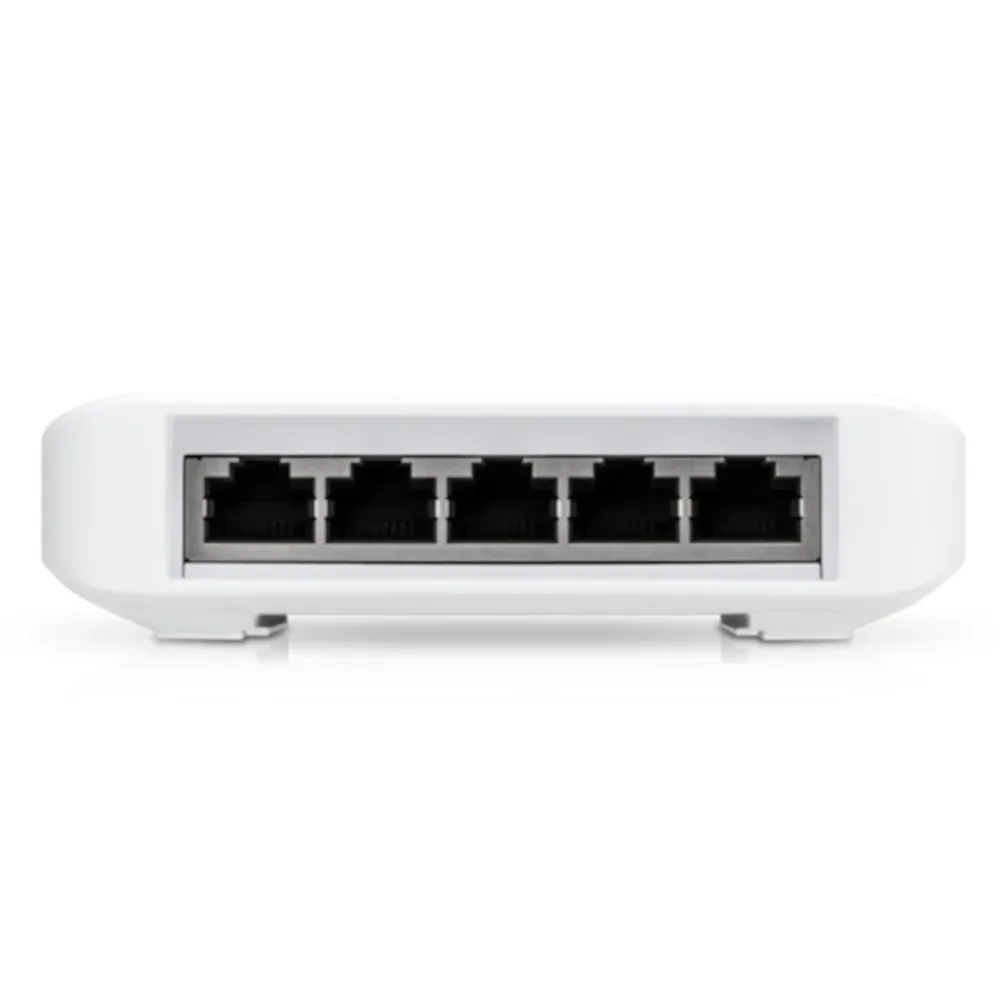 Ubiquiti Kablet Nettverk|Unifi USW Flex PoE-gigabitswitch med 5 porter
