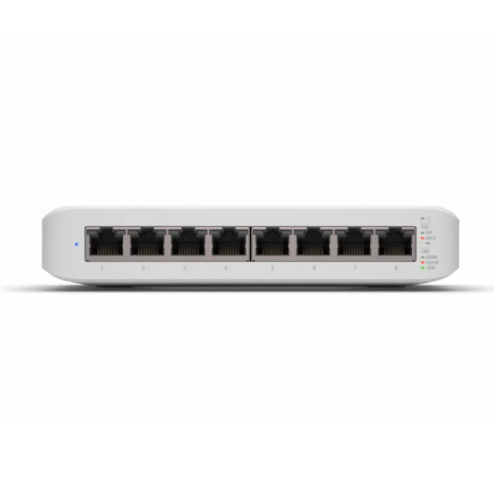 Ubiquiti Kablet Nettverk|UniFi USW-Lite-8 POE-switch
