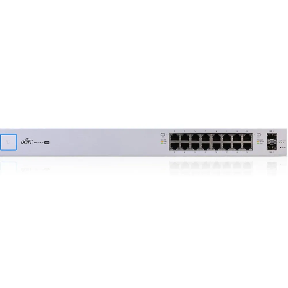 Ubiquiti Kablet Nettverk|Unifi US-16-150W POE-gigabitswitch 16 porter
