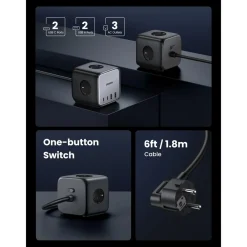 Ugreen Iphone-Tilbehør|Tilbehør Til Bærbar Pc|DigiNest Cube Multilader 65 W
