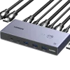 Ugreen Datatilbehør|Ergonomi|8K HDMI KVM-switch for 2 datamaskiner