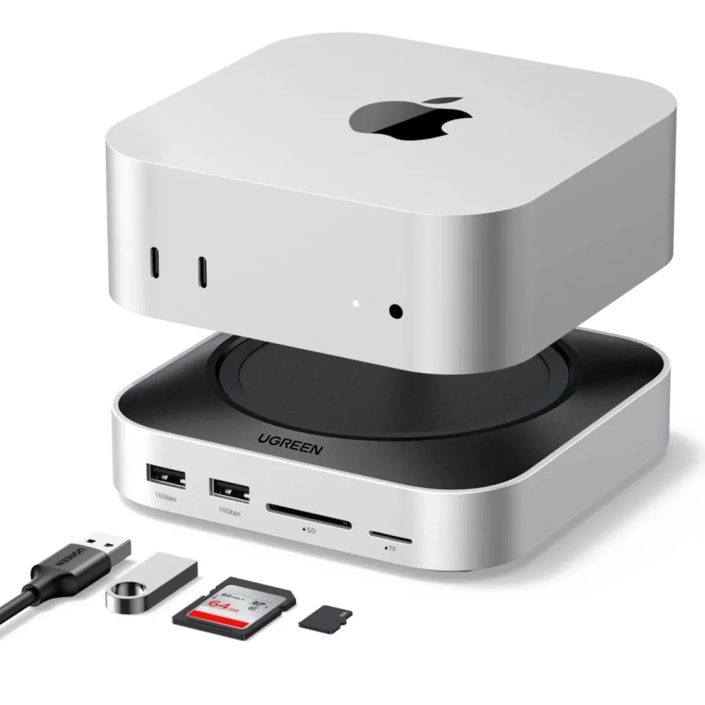 Ugreen Kabler Og Adaptere|Usb|Mac mini 11-i-1-dokkingsstasjon med SSD-plass