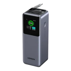 Ugreen Powerbank|Nexode powerbank 20 000 mAh 165 W med innebygd kabel