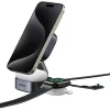 Ugreen Mobiltelefonladere|2-i-1 Ladestativ med QI2 15 W