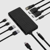 Unisynk Kabler Og Adaptere|Usb|USB-C-dokkingstasjon 9 porter 4K for to skjermer