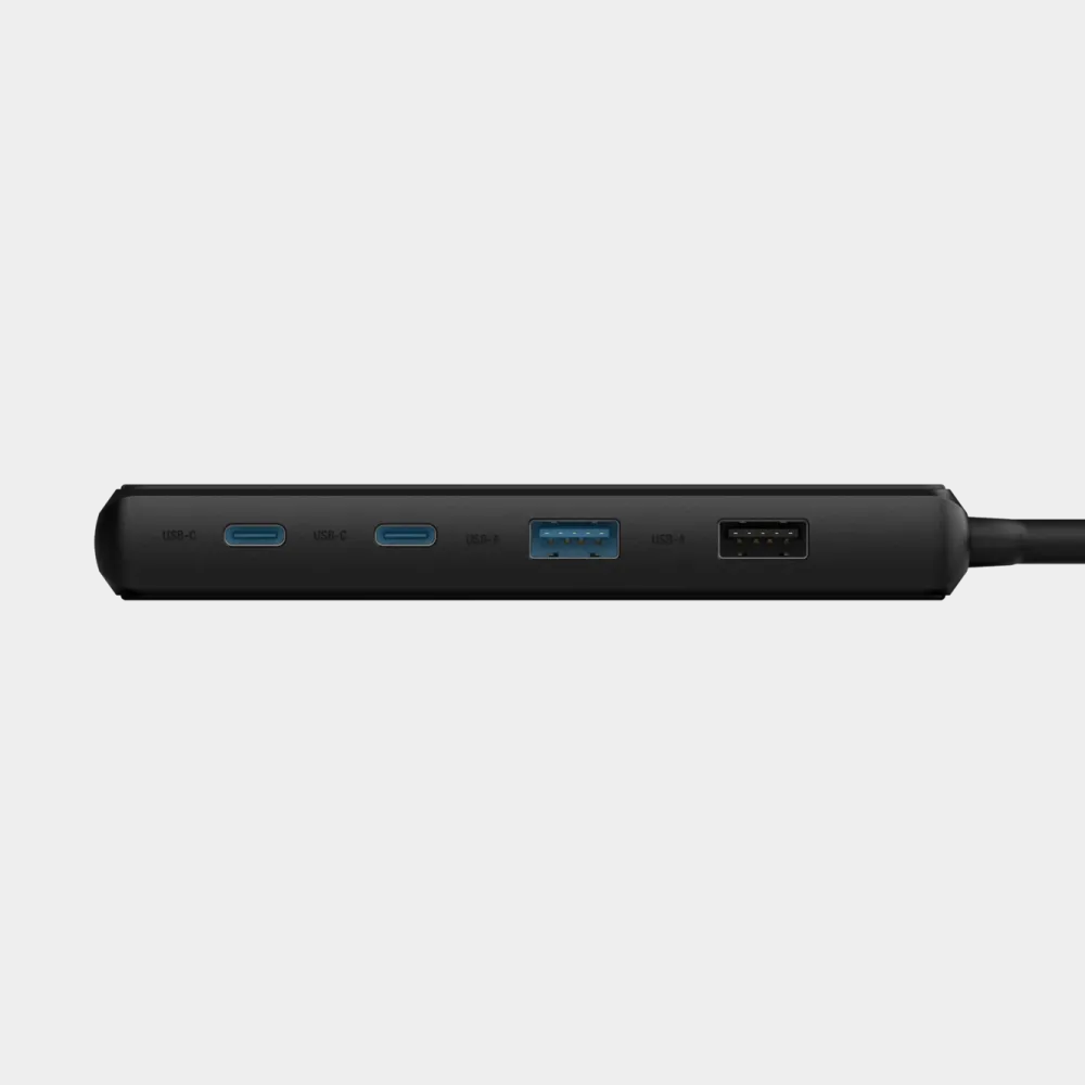 Unisynk Kabler Og Adaptere|Usb|USB-C-dokkingstasjon 9 porter 4K for to skjermer
