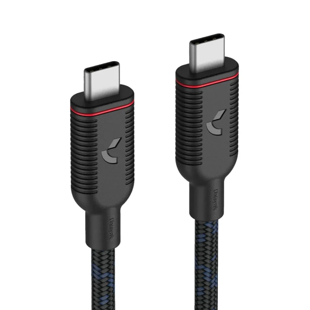 Unisynk Kabler Og Adaptere|Iphone-Tilbehør|USB4-kabel USB-C til USB-C 240 W 2m