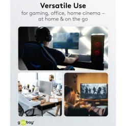 Kjell Hdmi|Kabler Og Adaptere|USB-C-adapter med 90° horisontal vinkel – USB4