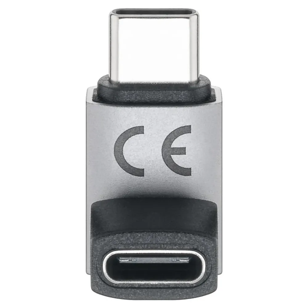 Kjell Kabler Og Adaptere|Usb|USB-C-adapter 90° med USB4-støtte