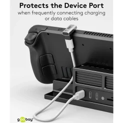 Kjell Kabler Og Adaptere|Usb|USB-C-adapter 180° U-formet med USB4-støtte