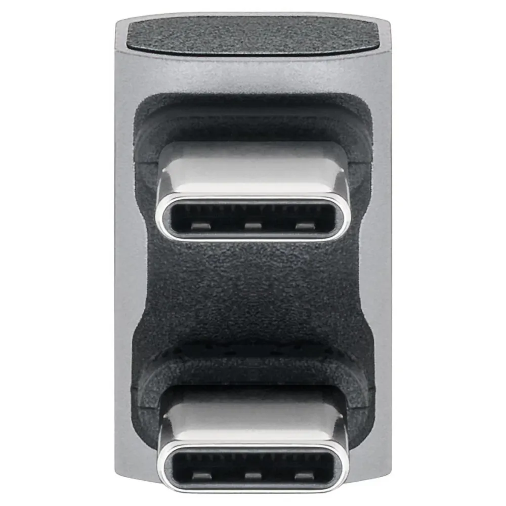 Kjell Kabler Og Adaptere|Usb|USB-C-adapter 180° U-form med USB4