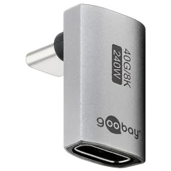 Kjell Lagring|Tegnebrett|USB-C-adapter 90° vinklet med USB4-støtte