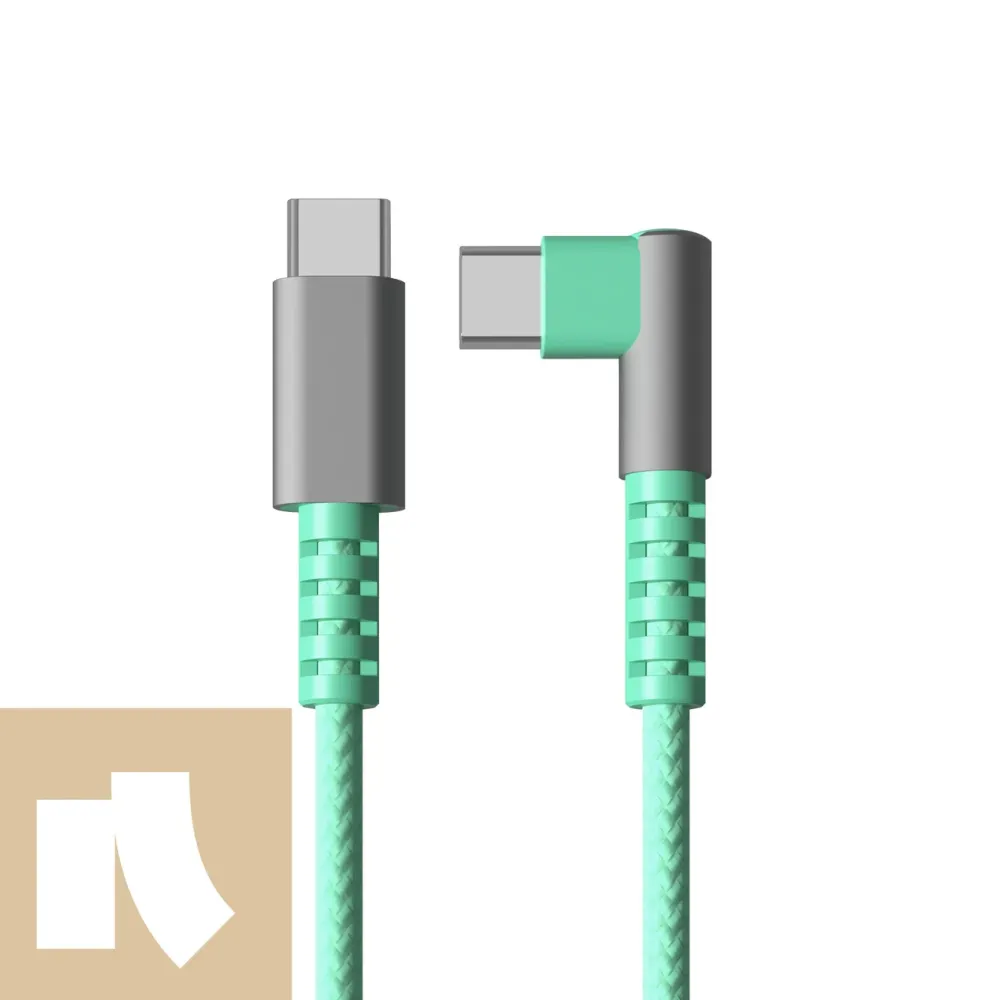 Kjell Kabler Og Adaptere|Usb-C Kabler|USB-C til USB-C 1,2 m Teal