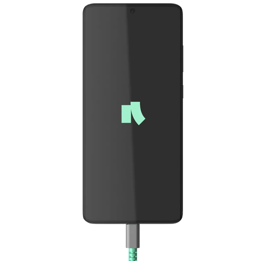 Kjell Kabler Og Adaptere|Usb-C Kabler|USB-C til USB-C 1,2 m Teal