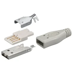 Kjell Kabler Og Adaptere|Usb|USB-kontakt til lodding USB-A