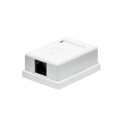 Kjell Kabler For Lyd|Kabler For Nettverk|Utenpåliggende UTP-nettverksuttak Cat. 6 1-port