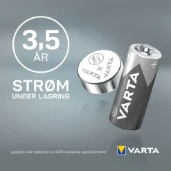 Varta Batterier|Batterier|Alkalisk AAAA-batteri 2-pk.