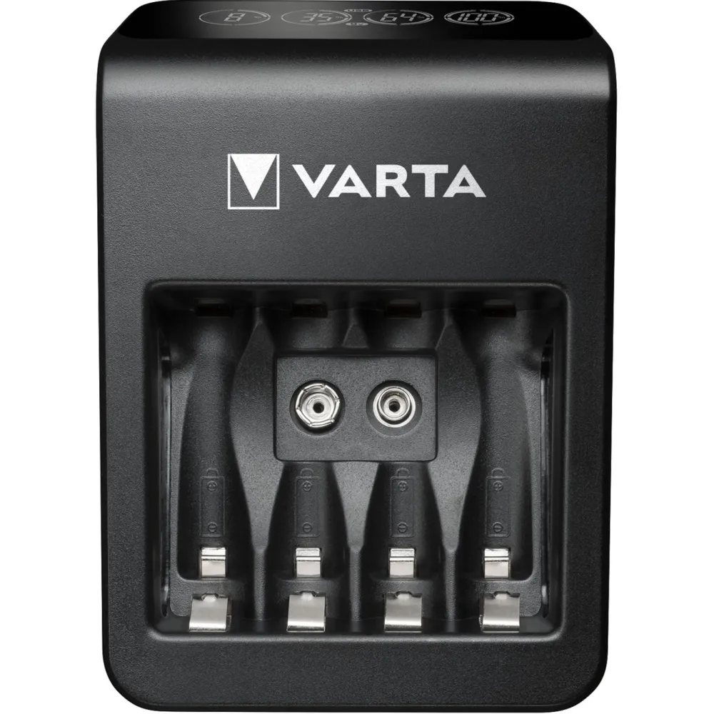 Varta Batteriladere|LCD Plug Charger+ Batterilader