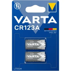 Varta Batterier|Batterier|Litiumbatteri CR123A 2-pk.