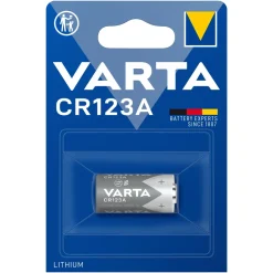 Varta Batterier|Batterier|Litiumbatteri CR123A 1-pk.